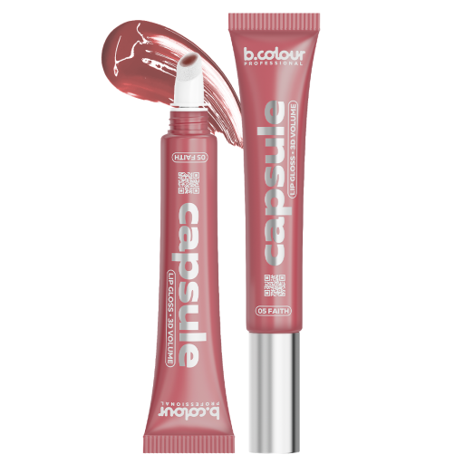 Lip gloss with 3D mirror effect , B.COLOUR PROFESSIONAL CAPSULE, 12 ml